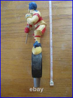 Beer Tap Budweiser Stanley Cup Bud Light Hockey Player on Puck Handle
