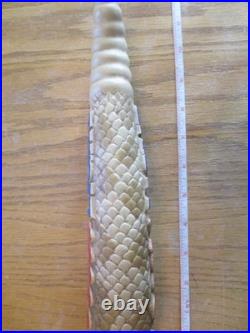 Beer Tap Coors Light Rattlesnake Tail Handle EUC