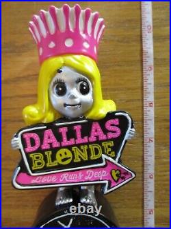 Beer Tap Deep Ellum Dallas Blonde Handle Brand New in Original Box