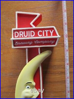 Beer Tap Druid City Crescent Moon Handle Brand New in Original Box