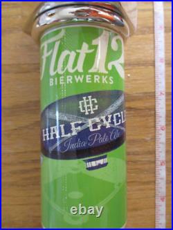 Beer Tap Flat 12 Spark Plug Half Cycle IPA Handle Brand New in Original Box