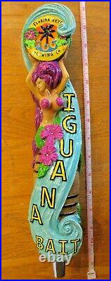 Beer Tap Florida Keys Iguana Bait Mermaid Handle Brand New in Original Box