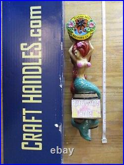 Beer Tap Florida Keys Redhead Mermaid Handle Brand New in Original Box