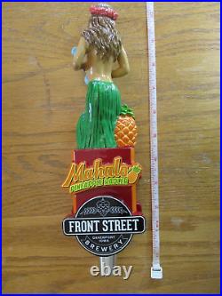 Beer Tap Front Street Hula Girl Mahalo Handle Brand New in Original Box