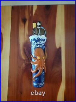 Beer Tap Frothy Beard Octopus Handle Brand New in Original Box