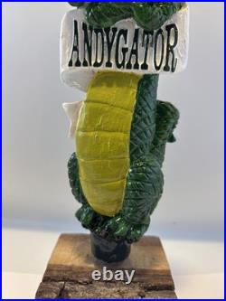 Beer Tap Handle Abita AndyGator Beer Tap Handle Figural Gator Beer Tap Handle
