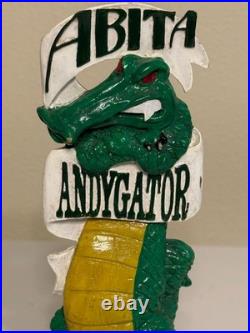 Beer Tap Handle Abita AndyGator Figural Gator Beer Tap Handle