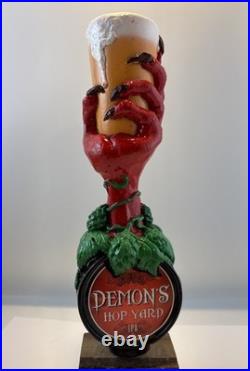 Beer Tap Handle Anheuser Busch Demon's Hop Yard Beer Tap Handle Devil Beer Tap Beer Tap Handle Anheuser Busch Demon's Hop Yard Beer Tap Handle Devil Beer Tap