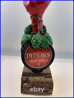 Beer Tap Handle Anheuser Busch Demon's Hop Yard Beer Tap Handle Devil Beer Tap