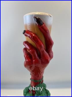 Beer Tap Handle Anheuser Busch Demon's Hop Yard Beer Tap Handle Devil Beer Tap