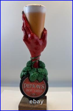 Beer Tap Handle Anheuser Busch Demon's Hop Yard Beer Tap Handle Devil Beer Tap Beer Tap Handle Anheuser Busch Demon's Hop Yard Beer Tap Handle Devil Beer Tap