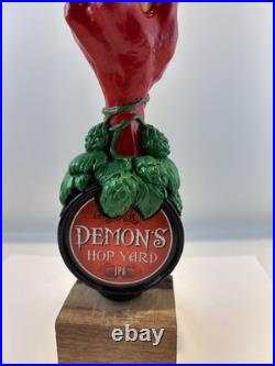 Beer Tap Handle Anheuser Busch Demon's Hop Yard Beer Tap Handle Devil Beer Tap