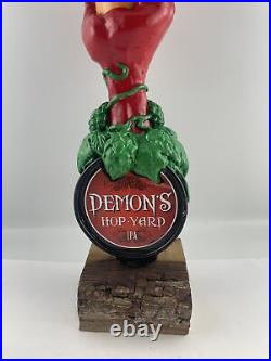 Beer Tap Handle Anheuser Busch Demon's Hop Yard Beer Tap Handle Figural Beer Tap Beer Tap Handle Anheuser Busch Demon's Hop Yard Beer Tap Handle Figural Beer Tap