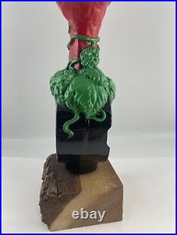 Beer Tap Handle Anheuser Busch Demon's Hop Yard Beer Tap Handle Figural Beer Tap Beer Tap Handle Anheuser Busch Demon's Hop Yard Beer Tap Handle Figural Beer Tap