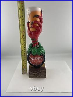 Beer Tap Handle Anheuser Busch Demon's Hop Yard Beer Tap Handle Figural Beer Tap Beer Tap Handle Anheuser Busch Demon's Hop Yard Beer Tap Handle Figural Beer Tap