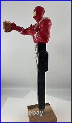 Beer Tap Handle Anti Villain Ale Beer Tap Handle Rare Figural Superhero Beer Tap