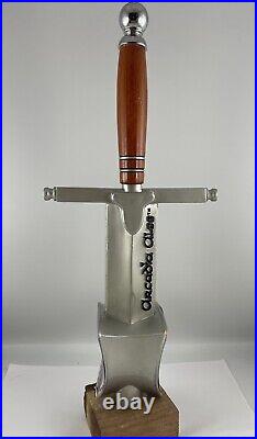 Beer Tap Handle Arcadia Ales Beer Fest Beer Tap Handle Figural Sword Tap Handle