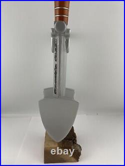 Beer Tap Handle Arcadia Ales Beer Tap Handle Rare Figural Sword Beer Tap Handle
