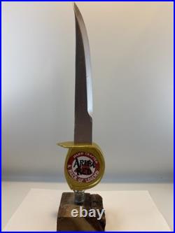Beer Tap Handle Bahama Breeze Brewing Beer Tap Handle Aruba Red Beer Tap Sword