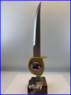 Beer Tap Handle Bahama Breeze Brewing Beer Tap Handle Aruba Red Beer Tap Sword