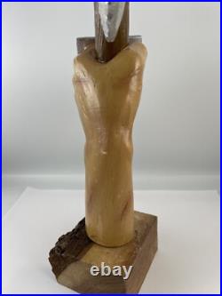 Beer Tap Handle Bavarian Barbarian IPA Beer Tap Handle Rare Figural Axe Beer Tap