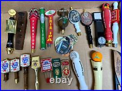 Beer Tap Handle Bell's Budweiser Firestone Half Acre Stroh's Virtue Lot of 51