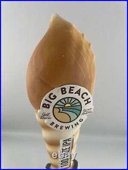 Beer Tap Handle Big Beach 100 Daze IPA Beer Tap Handle Figural Seashell Beer Tap Beer Tap Handle Big Beach 100 Daze IPA Beer Tap Handle Figural Seashell Beer Tap