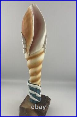 Beer Tap Handle Big Beach 100 Daze IPA Beer Tap Handle Figural Seashell Beer Tap Beer Tap Handle Big Beach 100 Daze IPA Beer Tap Handle Figural Seashell Beer Tap