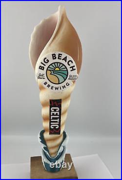 Beer Tap Handle Big Beach Celtic Beer Tap Handle Figural Seashell Tap Handle