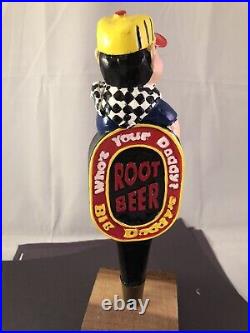 Beer Tap Handle Big Daddy's Root Beer Tap Handle Rare Figural Beer Tap Handle