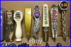 Beer Tap Handle Brooklyn, Half Acre, Duvel, Bell's, Coors, Miller Lot of 38