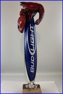 Beer Tap Handle Bud Light Beer Tap Handle Budweiser Lobster Beer Tap Handle