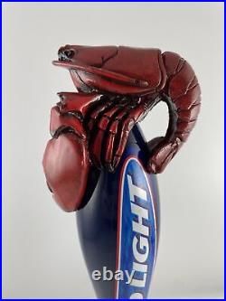 Beer Tap Handle? Bud Light Lobster Draft Beer Tap Handle Figural Budweiser Tap