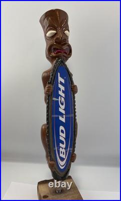 Beer Tap Handle Bud Light Tiki Beer Tap Handle Figural Budweiser Tap Handle