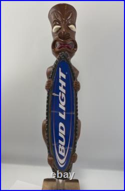 Beer Tap Handle Bud Light Tiki Beer Tap Handle Figural Budweiser Tap Handle