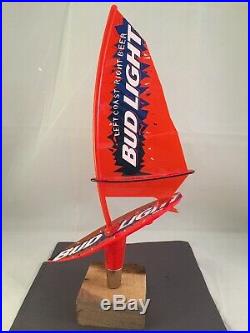 Beer Tap Handle Bud Light Wind Surfboard Beer Tap Handle Rare Figural Tap 12