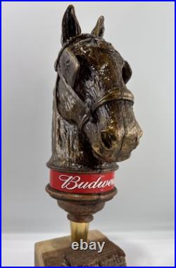 Beer Tap Handle Budweiser Beer Tap Handle Figural Budweiser Horse Tap Handle