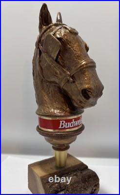 Beer Tap Handle Budweiser Beer Tap Handle Figural Budweiser Horse Tap Handle