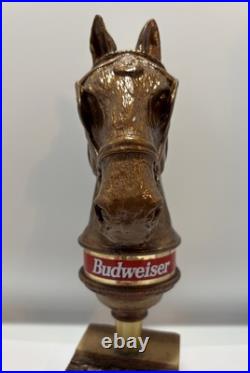 Beer Tap Handle Budweiser Beer Tap Handle Figural Budweiser Horse Tap Handle