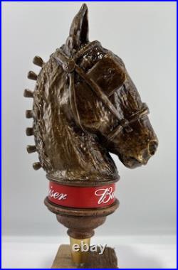 Beer Tap Handle Budweiser Beer Tap Handle Figural Budweiser Horse Tap Handle