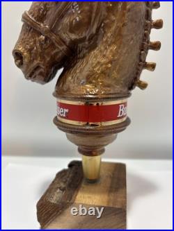 Beer Tap Handle Budweiser Beer Tap Handle Figural Budweiser Horse Tap Handle