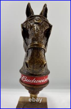 Beer Tap Handle Budweiser Beer Tap Handle Figural Budweiser Horse Tap Handle