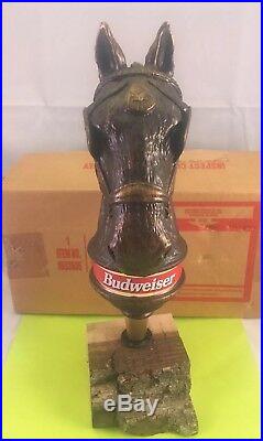Beer Tap Handle Budweiser Clydesdale Beer Tap Handle Rare Figural Tap Handle