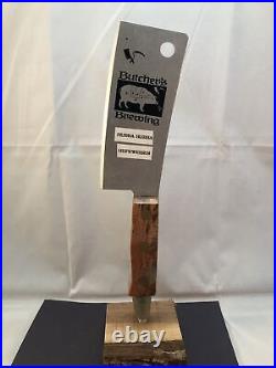 Beer Tap Handle Butcher's Hefeweizen Beer Tap Handle Figural Knife Tap Handle