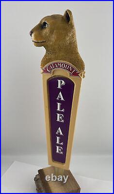 Beer Tap Handle Catamount Draft Beer Tap Handle Figural Mountain Lion Tap Handle