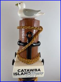 Beer Tap Handle Catawba Island Walleye IPA Beer Tap Handle Figural Bird Beer Tap
