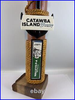 Beer Tap Handle Catawba Island Walleye IPA Beer Tap Handle Figural Bird Beer Tap