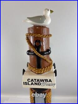 Beer Tap Handle Catawba Island Walleye IPA Beer Tap Handle Figural Bird Beer Tap