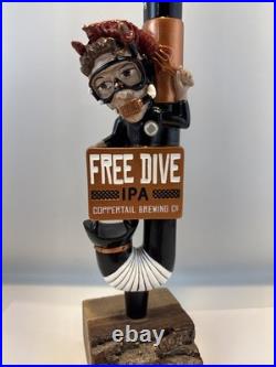 Beer Tap Handle Coppertail Free Dive Beer Tap Handle Figural Beer Tap Handle A
