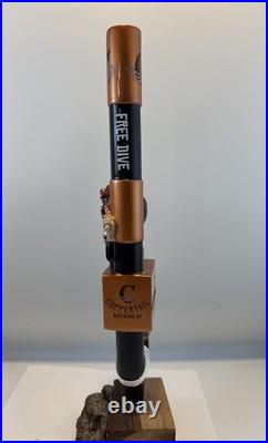 Beer Tap Handle Coppertail Free Dive Beer Tap Handle Figural Beer Tap Handle A